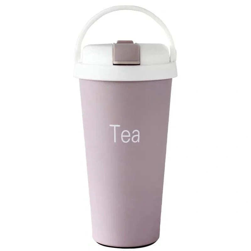 【急速出荷!】1つ買うと10個水筒マグボトル タンブラー500ml超軽量保温保冷キッズストロー男女学生韓国ステンレス直飲みかわいい