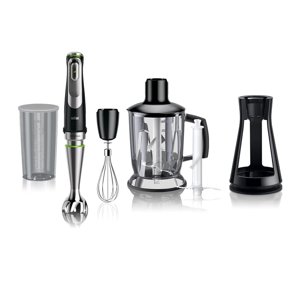 【30日保証/新品/即納】ブラウン ハンドブレンダー マルチクイック9 MQ9145XS 簡単操作 時短 離乳食 下ごしらえ スムージー スープ