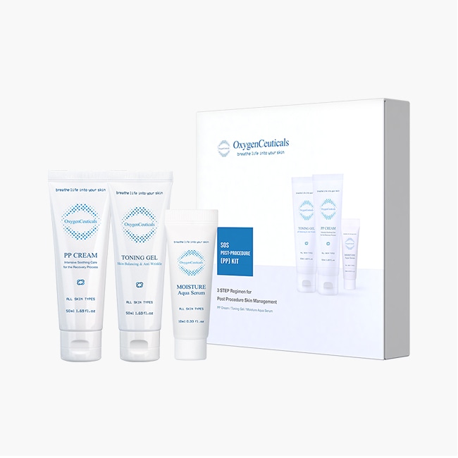 【SOS PPキット】皮膚バリア強化ペプチドリペア3種セット（ジェルトナー＆セラム＆クリーム）オキシゼンシュチカルズ