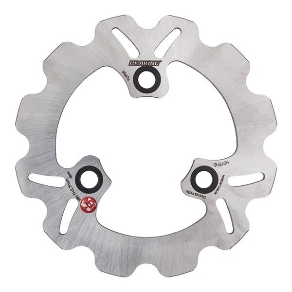 BRAKING HO17FID 65472 スーパーDIO SR/ZX ライブDIO など フロント専用 HO17FID バイク ディスクローター (ウェーブディスク)