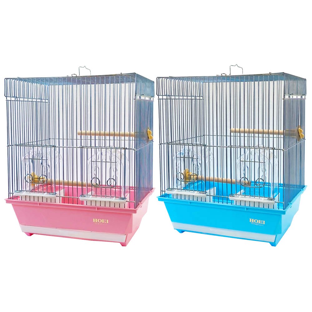 鳥かご　ＨＯＥＩ　１０１角Ｇ　色おまかせ　（３２X２６X３９ｃｍ）　文鳥　小型インコ　フィンチ　ＣＲＣ55―15―10―10―00