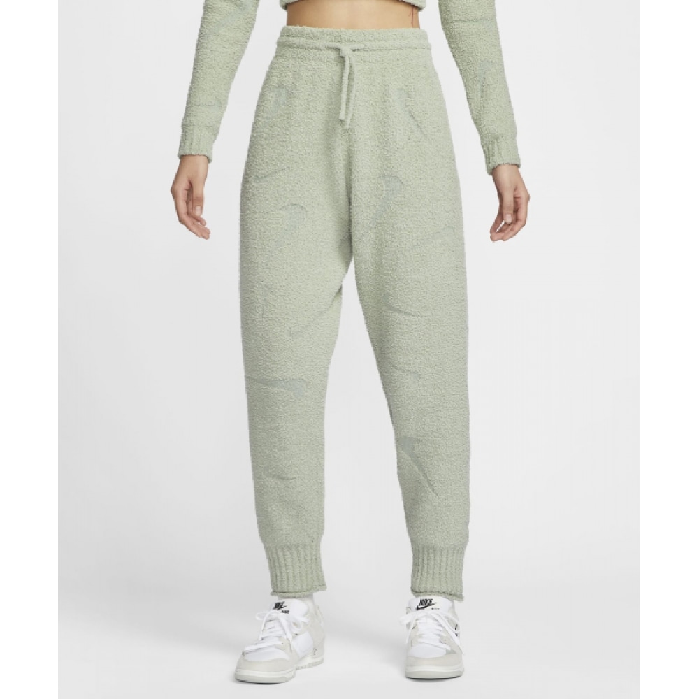 ナイキスポーツウェアフェニックスコージーブークレハイウエストオーバーサイズニットパンツ W-ジェイドホライズン/ FZ1704-370