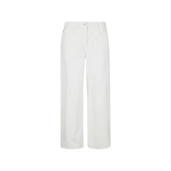 BRUNELLO CUCINELLI Women Palazzo Pants M0H81P4059 C1101 WHITE