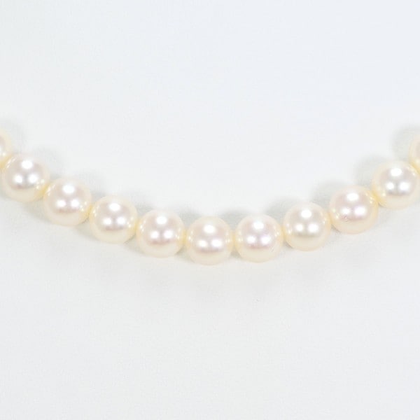 K18 18金 YG イエローゴールド ネックレス パール(真珠) 約43cm ジュエリー 中古