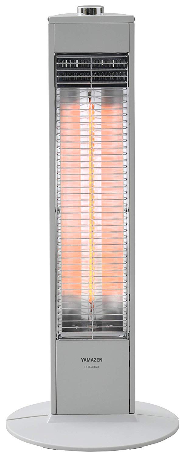 [山善] 遠赤外線 カーボンヒーター ナチュラルホワイト DCT-J063(W)