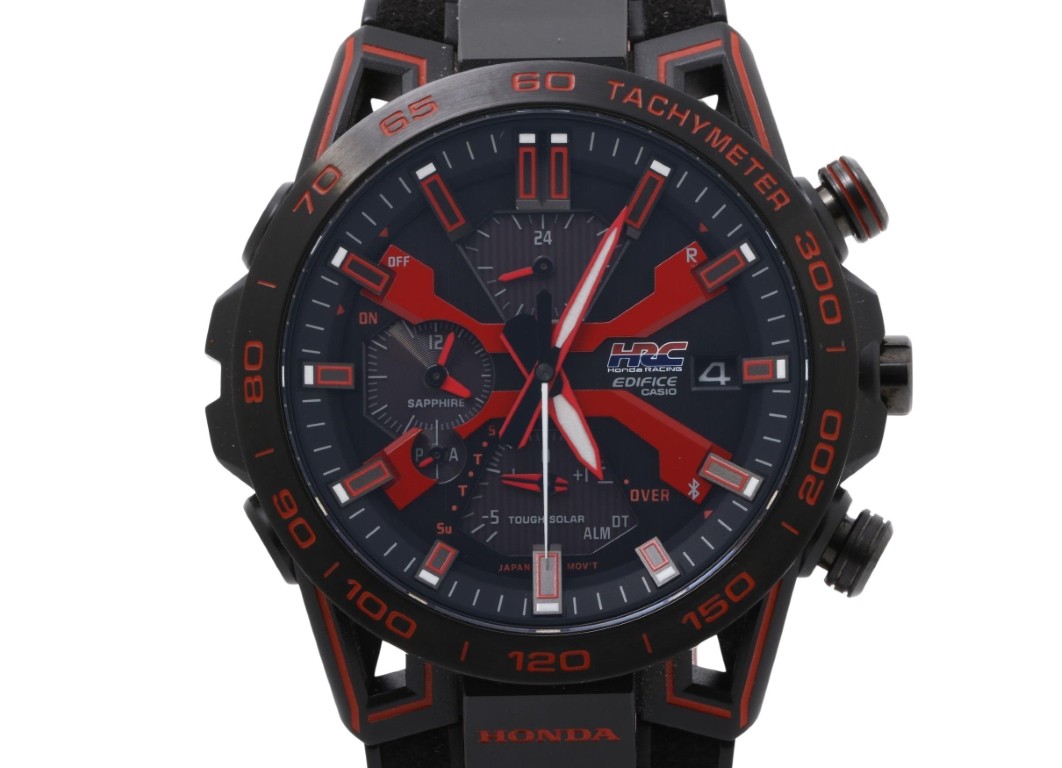 時計 EDIFICE SOSPENSIONE エディフィス Honda Racing Red Edition ステンレススチール EQB-2000HR-1AJR【本物保証】