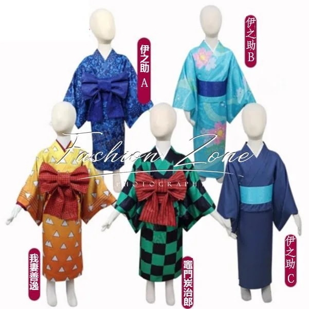 【品質良い 大好評中】子供用 大人気N0.1 竈門炭治郎伊之助 我妻善逸 コスプレ衣装 cos ハロウィン 演出服 変装