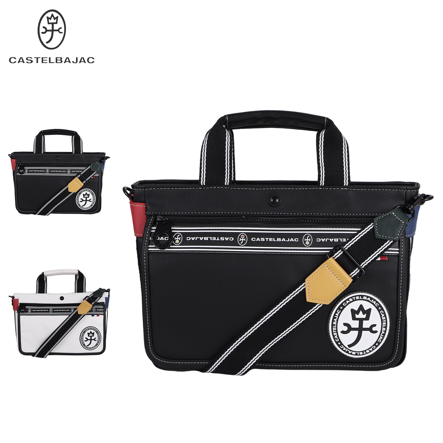 トートバッグ ドライビング メンズ レディース ルックス ブラック ホワイト 黒 白 49501