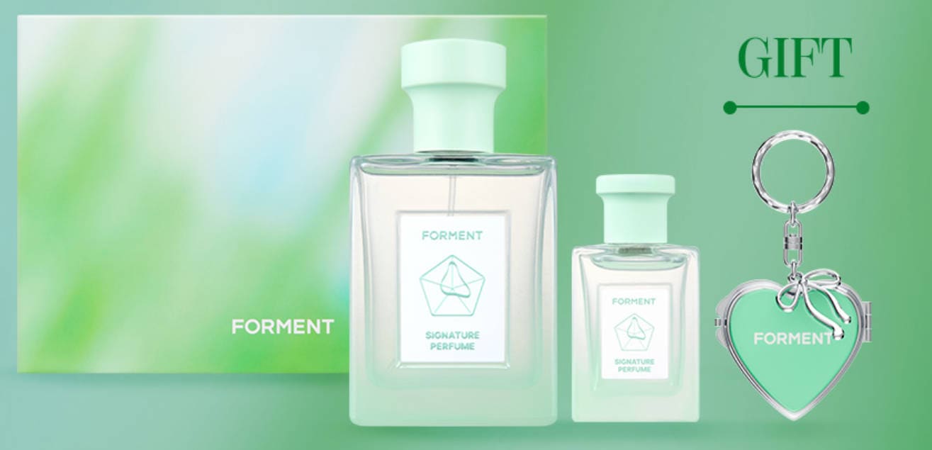 [ミラーキーリング1個贈呈] コットン ブリーズ グリーン エディション 本品 50ml+ミニ魚清 5ml