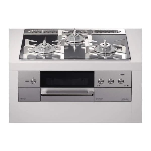 Rinnai リンナイ デリシア RHS31W31E13RCSTW プラチナミラー ビルトインコンロ 都市ガス 幅60cm