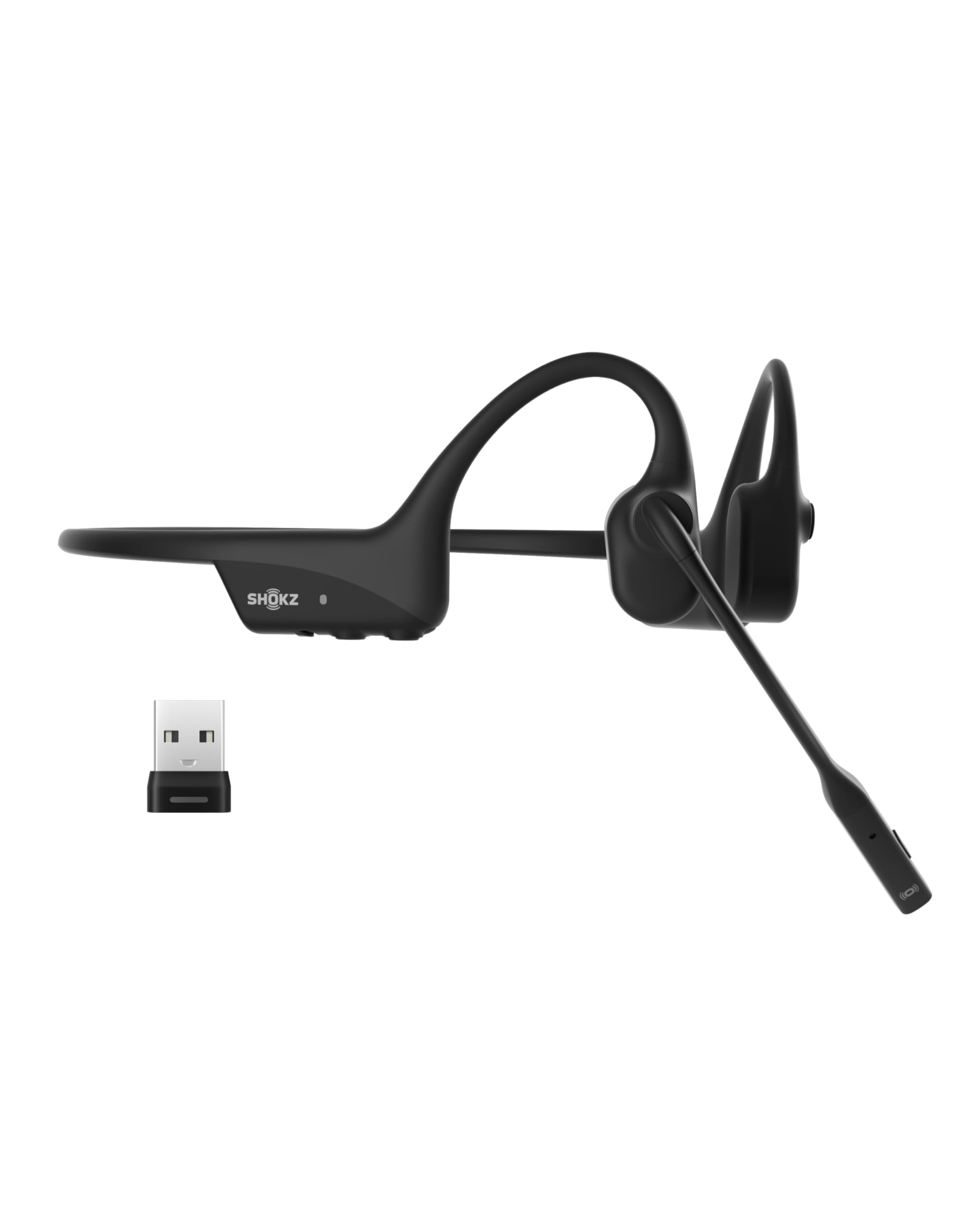 【全国送料無料】 Shokz OpenComm2 UC 2025 Upgrade ビジネスイヤホン USB-Aアダプター付き 骨伝導 ワイヤレス bluetooth5.1 オープンイヤーヘッドホン 耳 28,655円