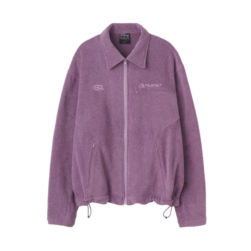 スカルプター POLARTEC コーチジャケットメランジベリー