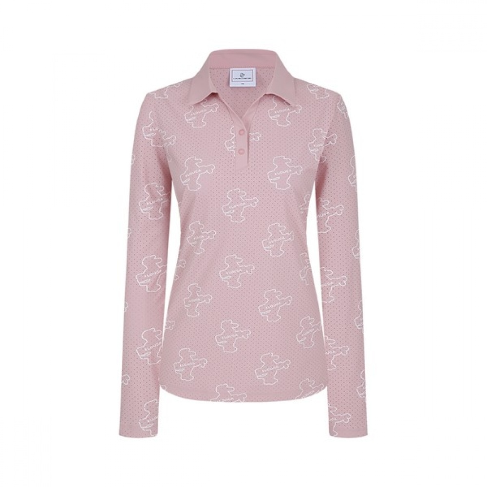 [ルイカステル] レディースアイルカシグネチャーロゴパステルロングスリーブTシャツ