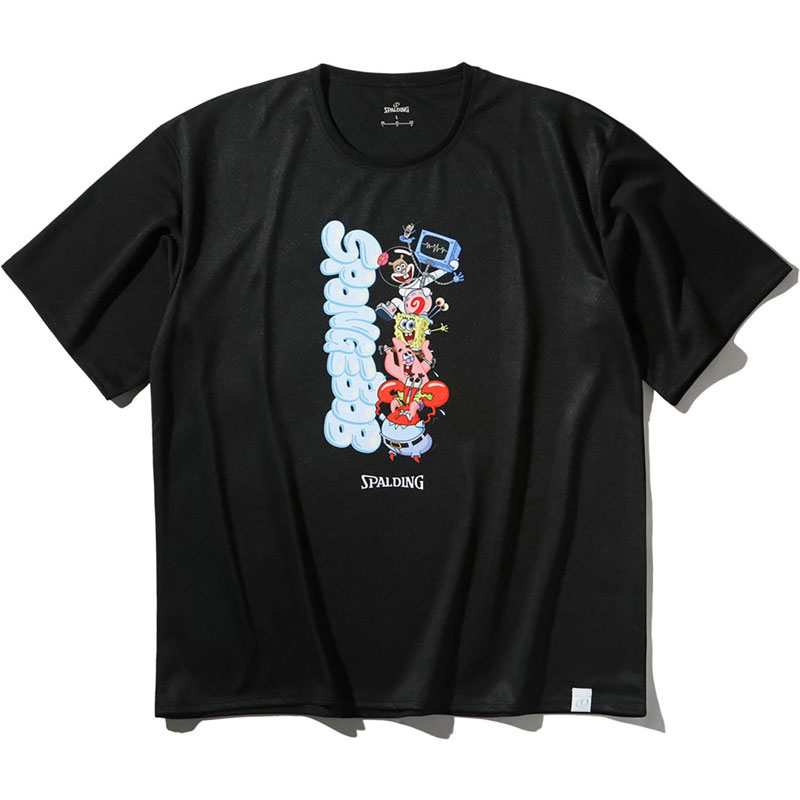 Tシャツ スポンジ・ボブ キャラクターズ バスケットボール 半袖Ｔシャツ (smt25147s-1000)