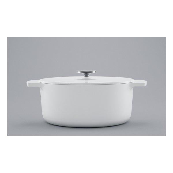 無水調理鍋 Leggiero 22cm/ホワイト RBO-MN22 WH