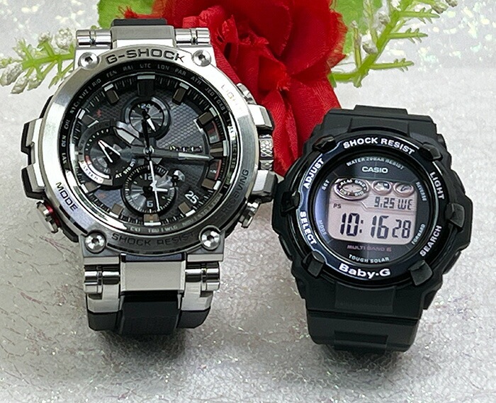 大人達のGショック ペアウォッチgショック G-SHOCK BABY-G 人気 婚約　夫婦 高級　クリスマス プレゼント おすすめ ペア腕時計 カシオ 2本セット gショック 電波ソーラー MTG 81,675円
