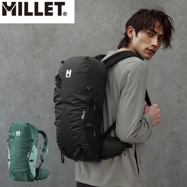 正規品2年保証 リュック メンズ レディース 大容量 カジュアル バッグ ブランド A4 軽量 おしゃれ 軽い ハイキング 登山 旅行 アウトドア ナイロン 撥水 17L GRX MIS01304