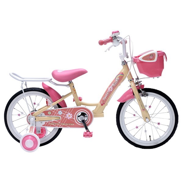 MD-12 アプリコット [子供用自転車(16インチ補助輪付)] メーカー直送