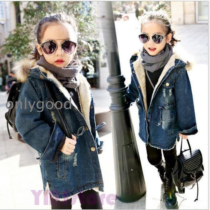 子供服 デニムコート 裹ボア 女の子 キッズ デニム アウター 子供用 トップス 冬服 ジャケット 女の子 子ども 防寒 コート ジャケット 秋 女の子