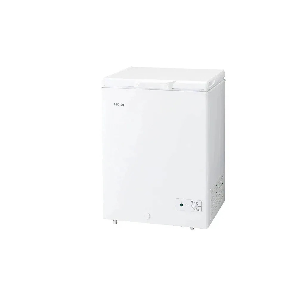 設置取付無し コンパクト 冷凍冷蔵 切替可能 上開き式冷凍庫 142L ホワイト JF-WNC142A(W)