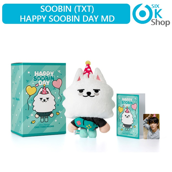 SOOBIN (TXT) - CHOI YONG MEONG Plush Set [ HAPPY SOOBIN DAY MD ] 公式グッズ スビン TOMORROW X TOGETHER
