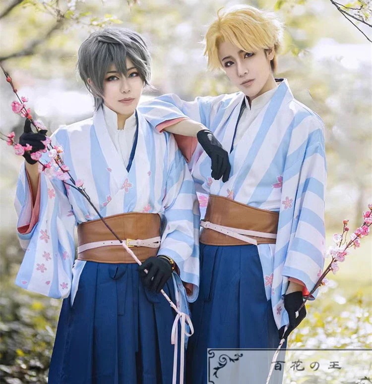 あんさんぶるスターズ 最安値保証 ×アニメイトカフェ 桜×和モダン 和服 コスプレ衣装 コスチューム