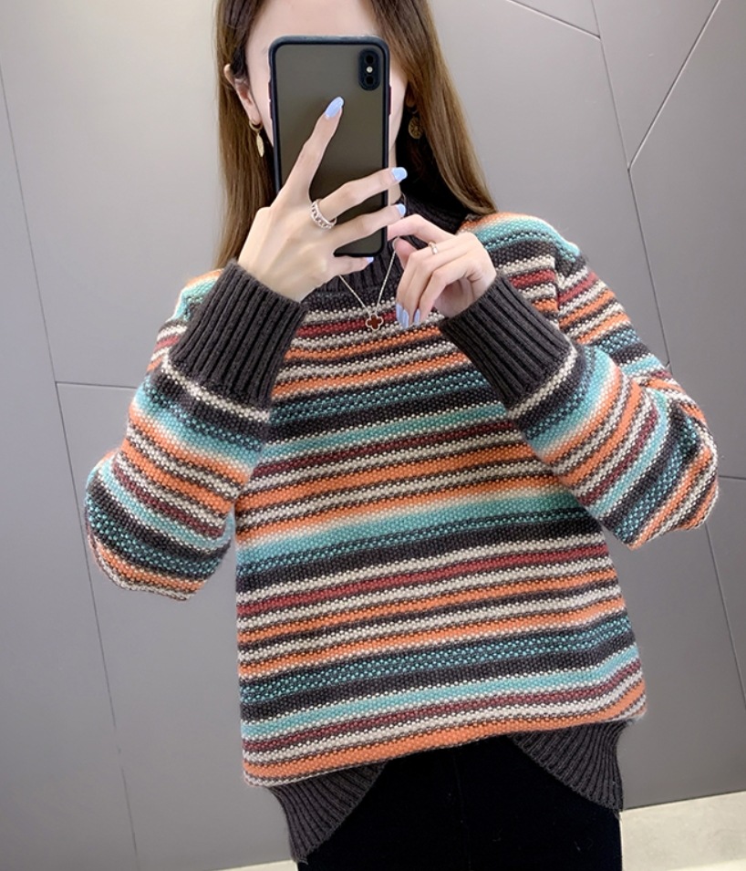 トップス デート モテアイテム ニットソー セーター 長袖 ハイネック ウール 可愛い きれいめ 上品 おしゃれ かっこいい 可愛い ラブリー キュート ガーリー クール モード系 セクシー