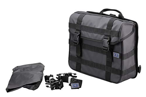 色：ブラック サイズ：13L キジマ(Kijima) K3 バイクパーツ サイドバッグ タクティカル