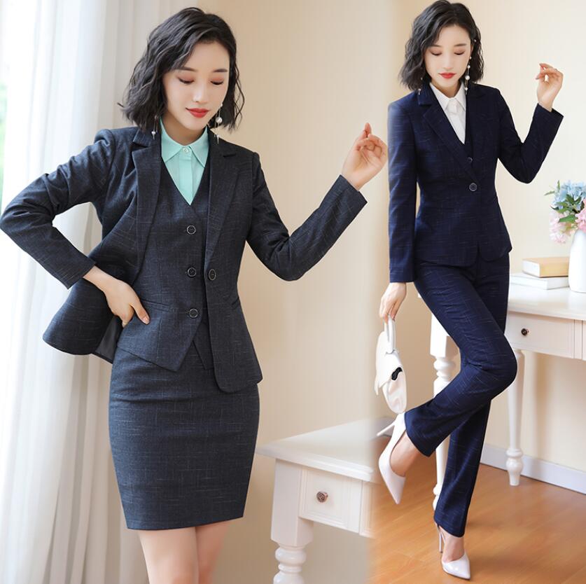 高品質 エレガントレディース 一つボタンスーツ着痩せ OL 通勤 パーティードレス フォーマル 卒業式 結婚式 二次会女性 20代30代40代50代 4点セット成人式 カジュアルS/M/L/XL/2X