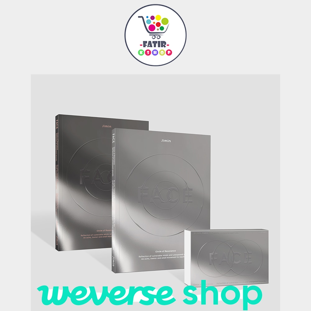 [WEVERSE earlybird 特典] BTS Jimin solo album [FACE] 3種 SET