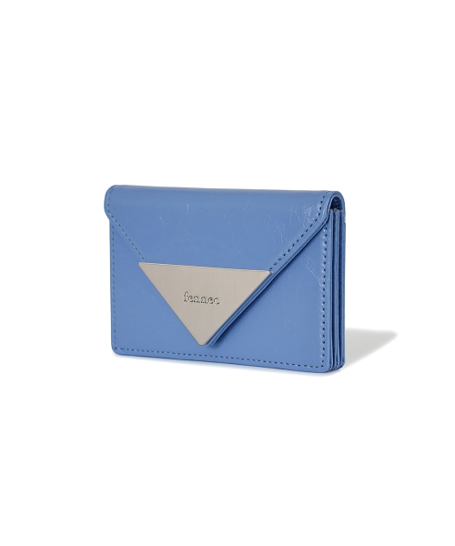 【FENNEC】 CRINKLE TRIANGLE ACCORDION POCKET D - STEEL BLUE 正規品