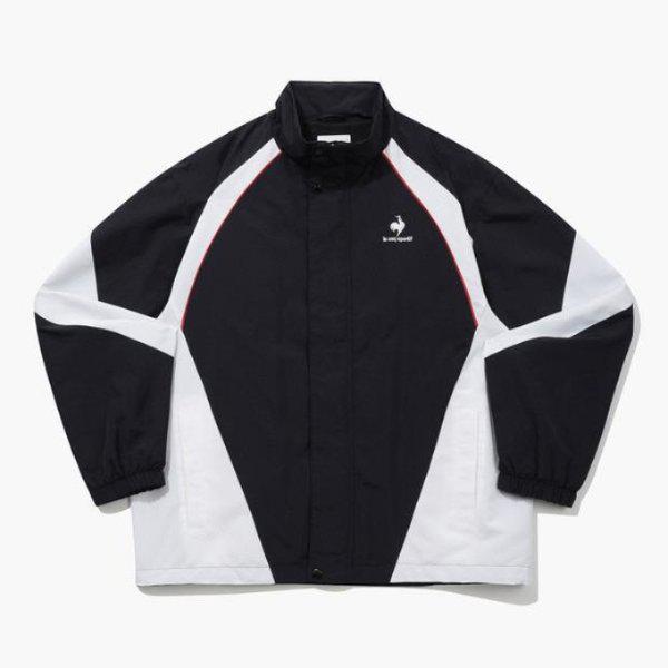 ウィンドブレーカー CQK QQ123LJK18-BLK カラーブロックメッシュジャケット / BLACK
