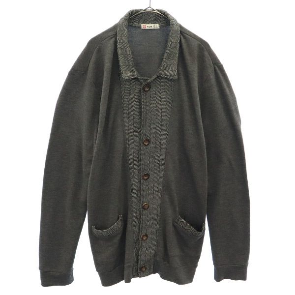 エイチツーエイチ スウェット ジャケット 2XL グレー H2H ヘリンボーン ビッグサイズ メンズ