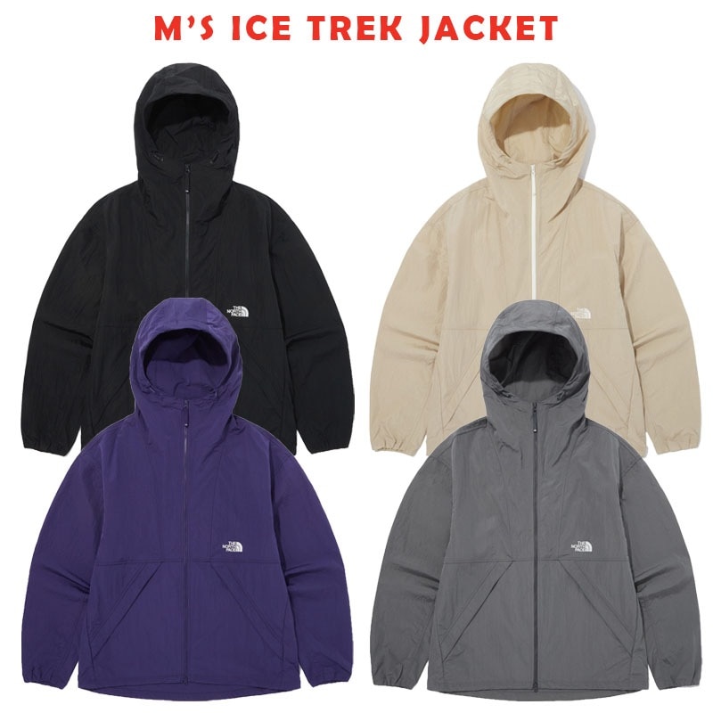 韓国正規品保証 関税負担なし NJ3LQ03A ICE TREK JACKETデイリー 基本 着装 男子 女子 人気 韓国 ファッション 男女共用 アウトドア