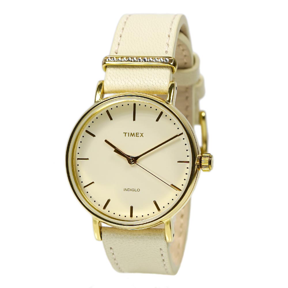 タイメックス 腕時計 レディース TIMEX フェアフィールド クリスタル Fairfield TW