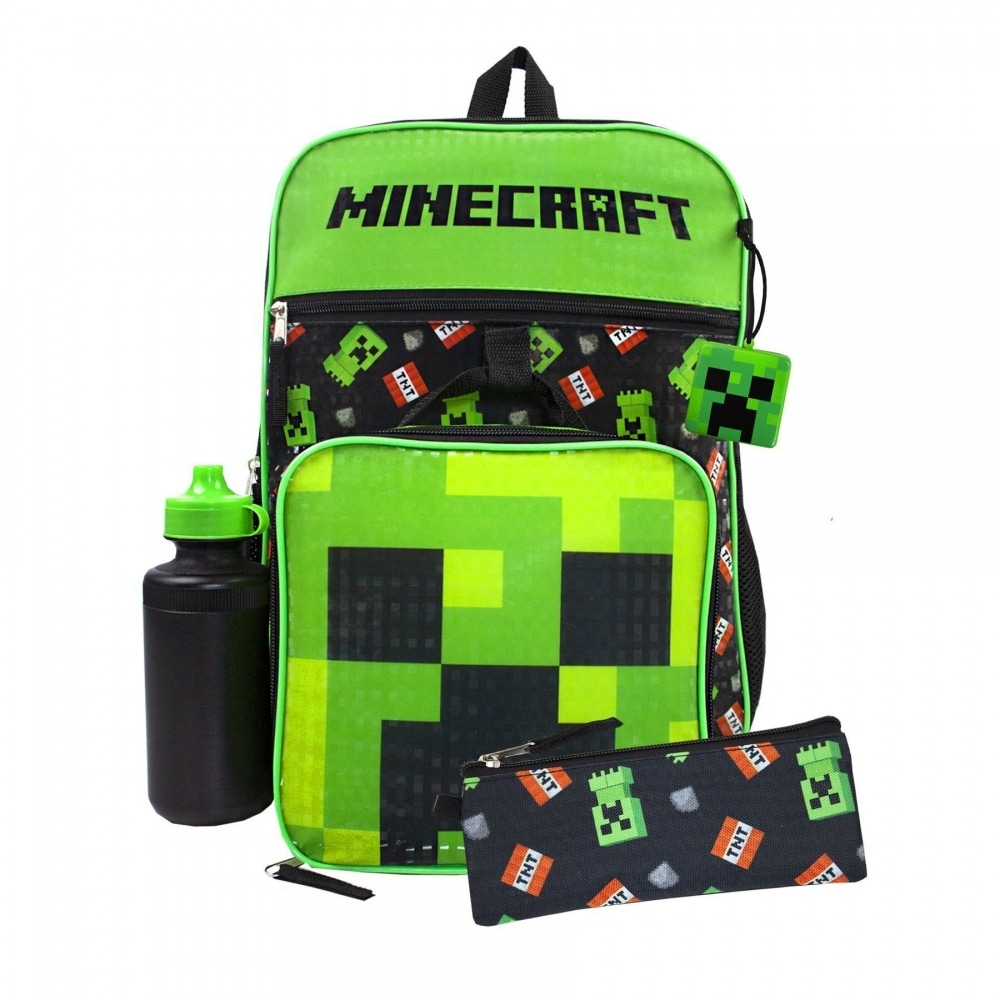 (英国より直送) Minecraft TNT クリーパー バックパック セット (5 個パック)