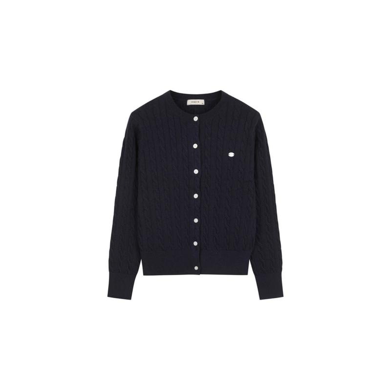 [驪州店] []女性ケーブルカーディガン(EPG1EC2100)