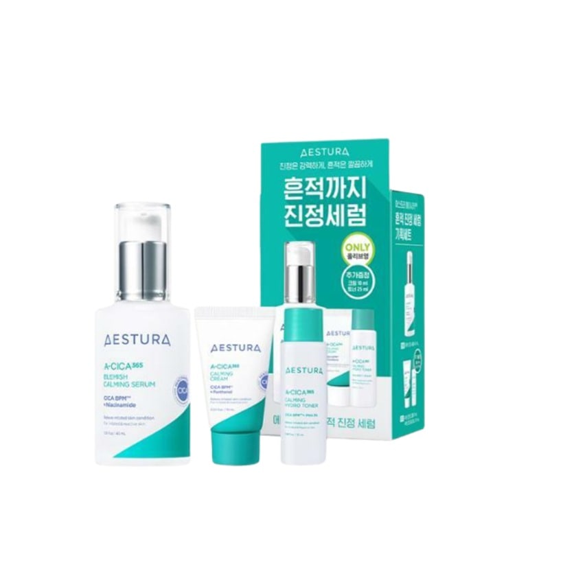 エイシカ365 痕跡鎮静セラム40ml企画(+クリーム10ml+トナー25ml贈呈) 5,244円