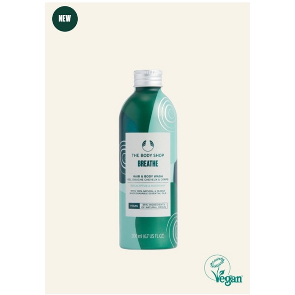 【The body shop】 Hair/Body Wash/200ML