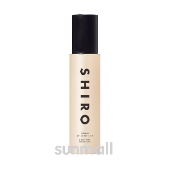 shi ro　スパイス オブ ライフ ボディミスト 60mL 正規品 2025年12月11日発売