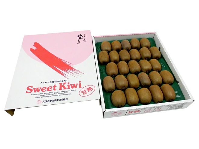 愛媛県 =甘熟キウイ= 秀品 24-33玉前後 約3kg 予約 12月末以降