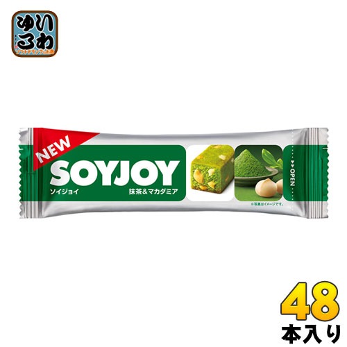 大塚製薬 SOYJOYソイジョイ 抹茶&マカダミア 48本入 グルテンフリー 栄養食品