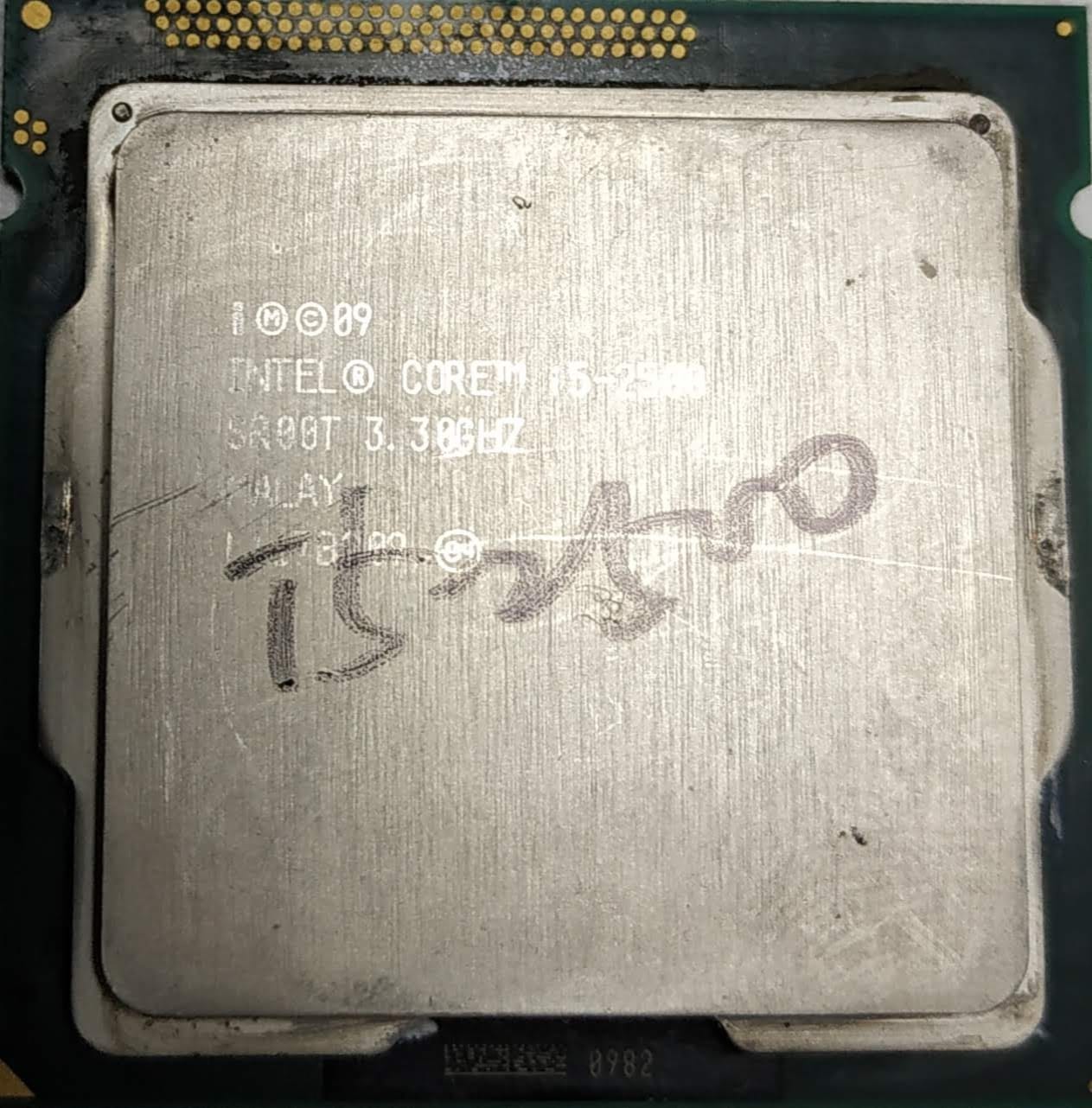 cpu i5-2500