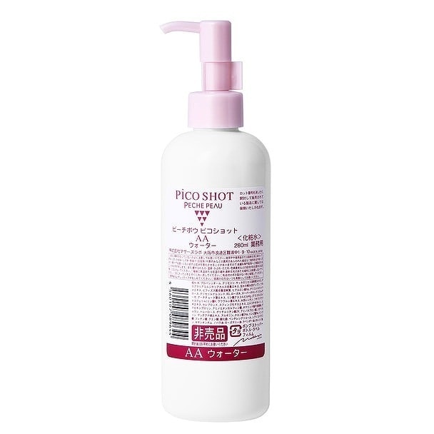 ピーチポウ ピコショット AAウォーター 280ml（サロンサイズ）