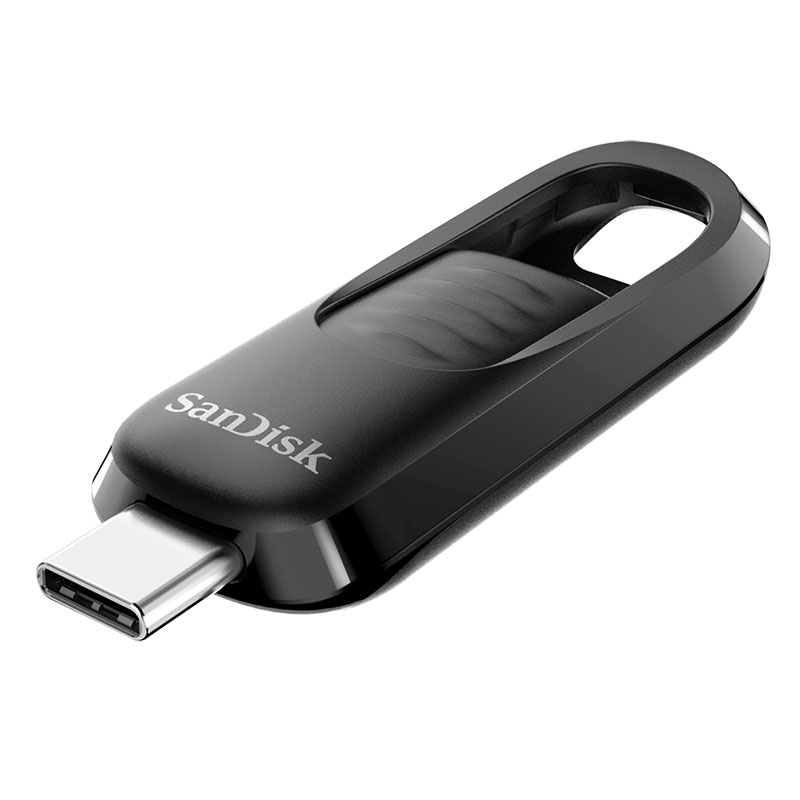 USBメモリ 256GB Ultra Slider 格納式コネクタ R:400MB/s USB3.2 Gen1 USB3.0 USB Type-C 海外パッケージSDCZ480-256G-G46