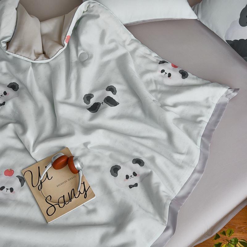 かわいい漫画60 Lyceret缶夏のキルト4ピース夏のエアコンは夏のキルト4 12,135円