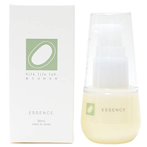 絹生活研究所【ハリツヤ肌】美容液 30mL 無着色 無香料 パラベンフリー エタノールフリー