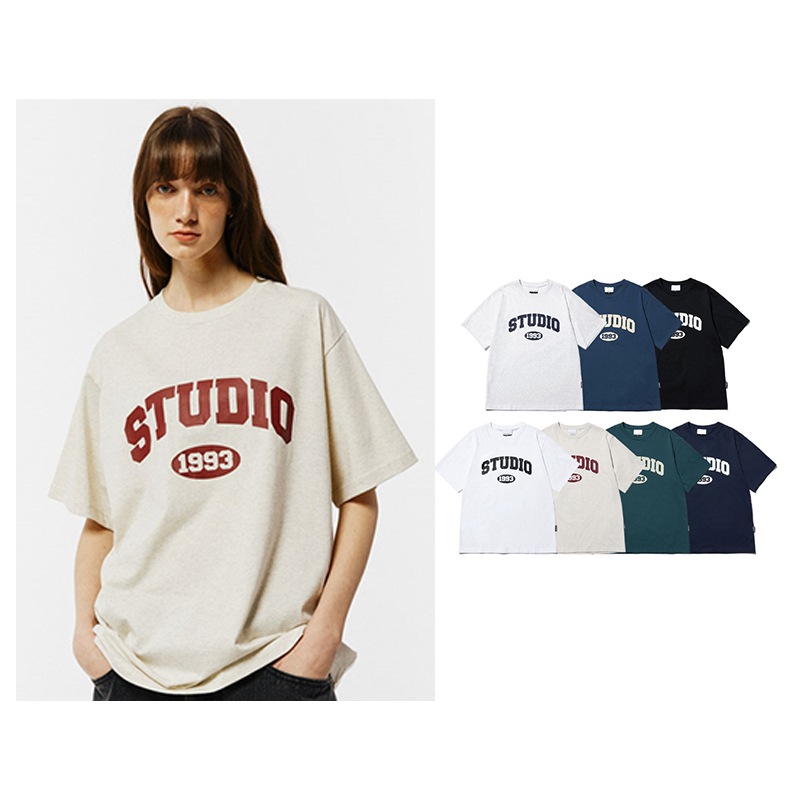 1993 2PACK STUDIO ARCH LOGO T-SHIRT 人気商品 男女兼用