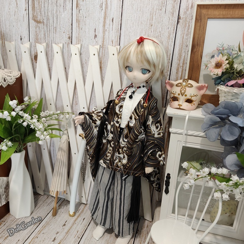 BJD 1/4 ドール服 7点セット 改良和風 MSD/MDDサイズ球体関節人形用衣装