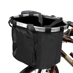 人気沸騰 防水 自転車かご フロントバスケット バスケット バイク 前かご バッグ エコバッグ 大容量 取り付け 簡単 耐荷重